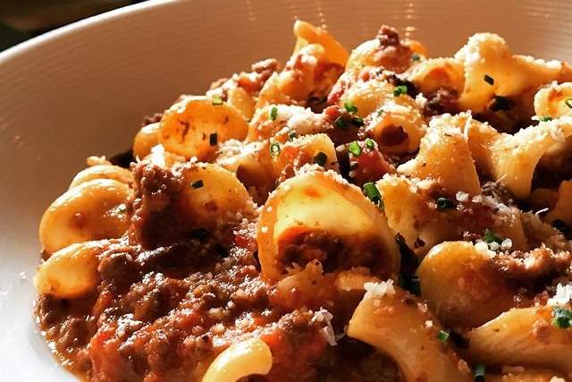 Trattoria Delia signature dishes Trattoria Delia Signature DishTagliatelle Bolognese
